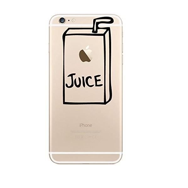 coque silicone iphone 6 6s plus juice fun apple jus de pomme boisson transparente protection gel souple achat coque bumper pas cher avis et meilleur prix cdiscount