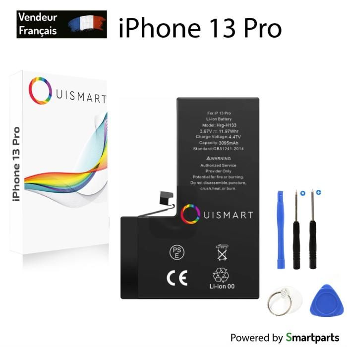 Batterie Interne Iphone 13 Pro Max 4352mah 100% Compatible Remplace A2653 à Prix