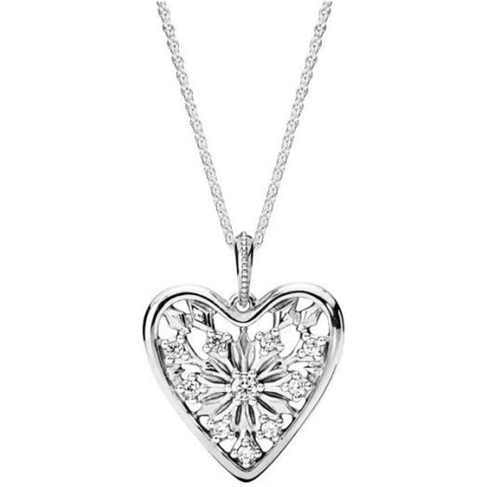pandora collier coeur