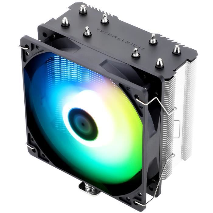 Ventilateur silencieux pour refroidisseur de processeur AssassinX120 SE ARGB AX120 4 caloducs TL-C12C-S PWM avec roulements S-FDB