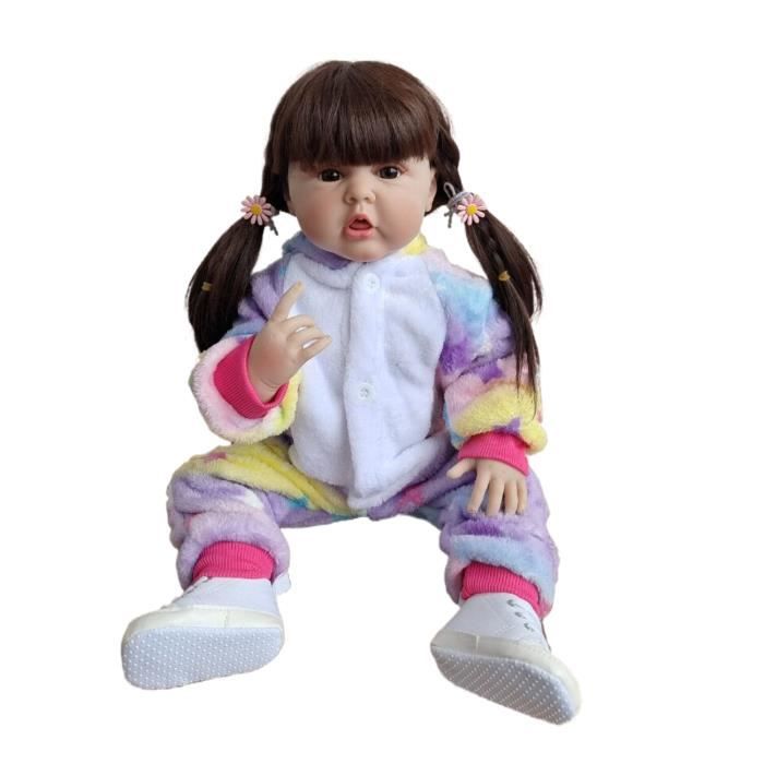 Poupée Bébé Réaliste En Silicone 26 Cm - Naroote - Membres Amovibles, Habillage Facile, Cadeau éducatif Pour Filles
