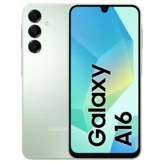 SAMSUNG Galaxy A16 4G Vert deau 4+128Go Smartphone - Version Moyen-Orient