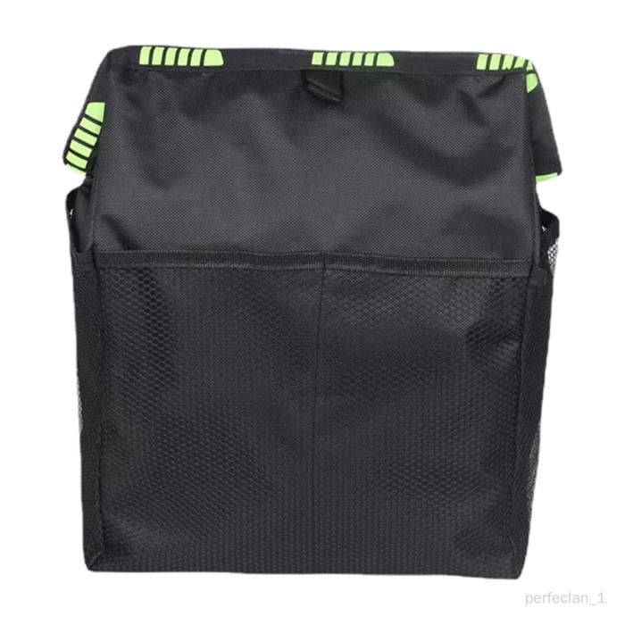 Poubelle Voiture Étanche Knodel Avec Couvercle – Sac Poubelle Suspendu Noire Taille L, Multifonction Rangement & Isotherme