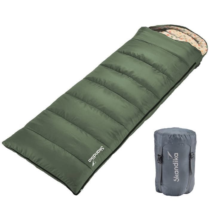 Sac de Couchage Couverture Skandika Iceland Adultes, jumelable, 3 Saisons Cdiscount Sport