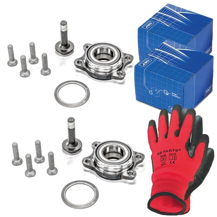 Kit De 2 Roulements De Roue 34x64x37 Pour Remorques Alko, Kane, Nieper, Bpw - Réf. 540466