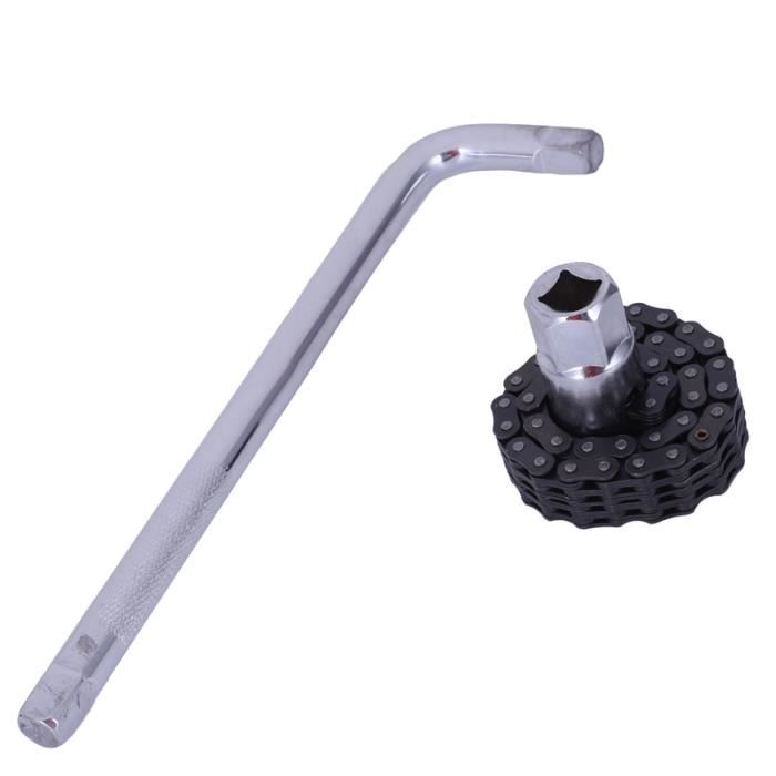 Clé De Filtre à Huile 75-77 Mm Carré 3/8'' LASER 4952 - Norauto