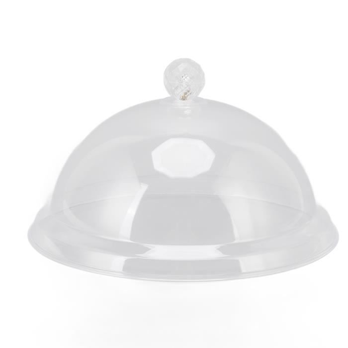 Couvercle Dôme Anti-Mouches 35 Cm – Protection Alimentaire Réutilisable En Maille Inox Robuste