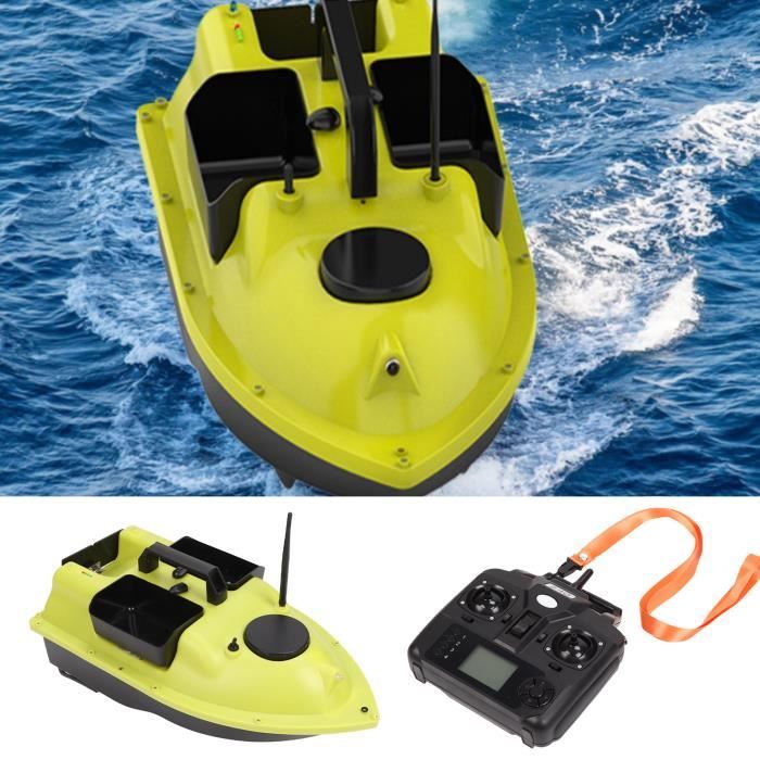 Bateau à appâts de pêche GPS 12000mAh, avec 3