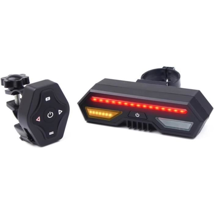 Éclairage Vélo LED 500 Lumens - Phare Avant Et Feu Arrière - 6 Modes - Étanche IP44 - Rechargeable USB