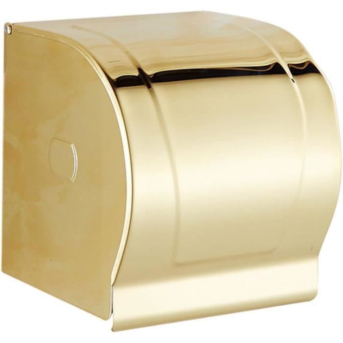 Porte-Papier Toilette Mural En Acier Inoxydable - Distributeur Pour Salle De Bain Ou Cuisine - Installation Facile - Argenté Chromé - 11