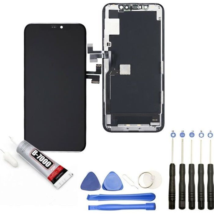 Ecran LCD compatible iphone 11 Noir qualité garantie itechfrance
