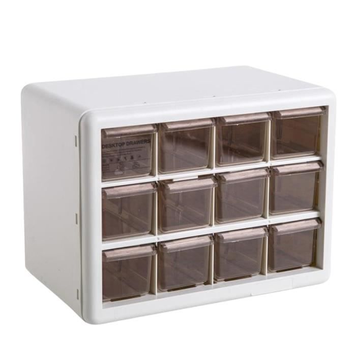 SALALIS-Bote de rangement 36 Slot Bote de Stockage de Bijoux Flocage Organisateur de Collier