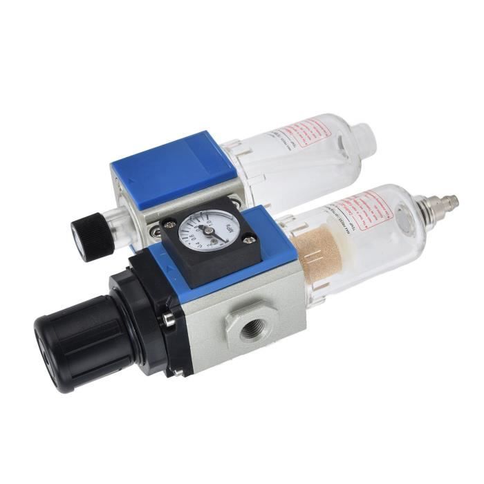 YOSOO Régulateur pneumatique avec manomètre Régulateur de processeur de