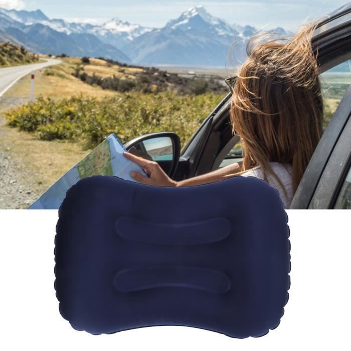 1 pièce Oreiller gonflable en forme de U, appuyez pour