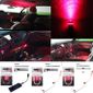 Plafond De Voiture Usb Ciel étoilé Lampe De Projection Atmosphère Romantique Nuit Lumière Décor Avec Tête De Type C Rose