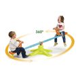 Balançoire Twister - FEBER - Tourne sur 360° - Pour Enfant à partir de 3 ans - Vert et Bleu-1