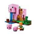 LEGO® Minecraft 21170 La Maison Cochon, Jouet de Construction, avec Figurine Creeper-1