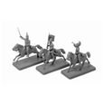 Figurines Militaires : Etat Major Dragons Russes à cheval 1812-1814-1