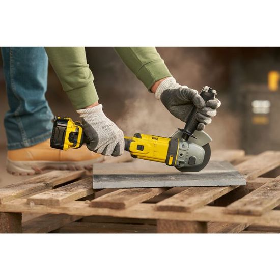 Aspirateur Voiture Stanley FATMAX Meuleuse D'angle Sans Fil 18V 125mm - 8500 Tr/min - Sans Batterie Meuleuse Sans Fil Aspirateur Voiture Stanley FATMAX Meuleuse D'angle Sans Fil 18V 125mm - 8500 Tr/min - Sans Batterie Meuleuse Sans Fil