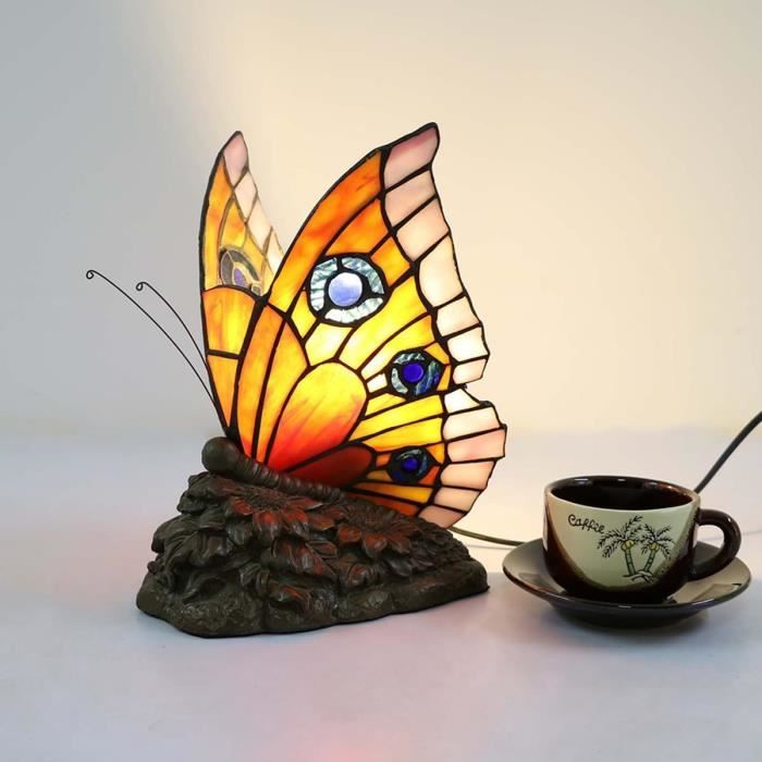 Lampadaires papillon minimalistes modernes, lampe de table pour
