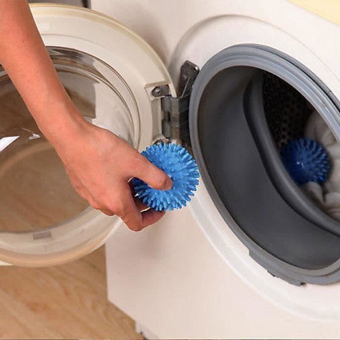 Boule de lavage réutilisable pour Machine à laver, outil magique de séchage  de tissu, boule de lavage pour vêtements, [443366C]