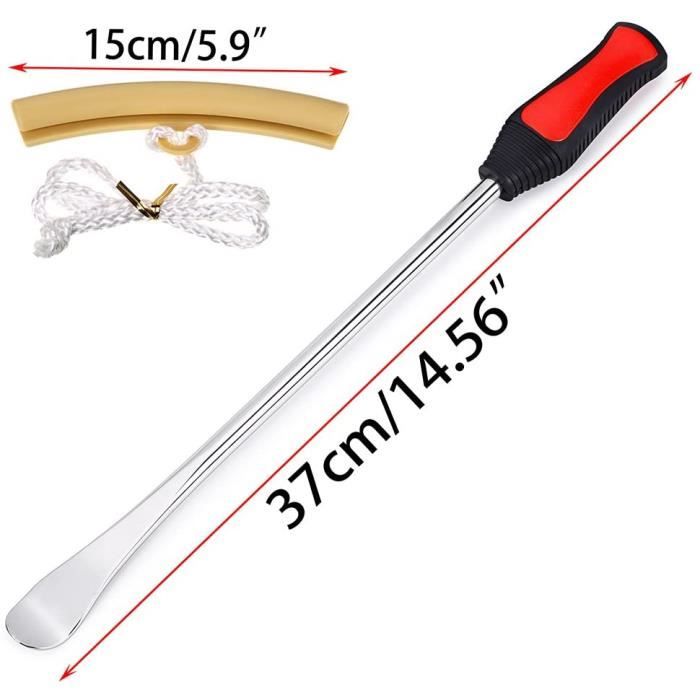 Démonte-pneu Vélo BBB EasyTyre BTL-78 - Léger Et Résistant En Composite, Couleur Noire