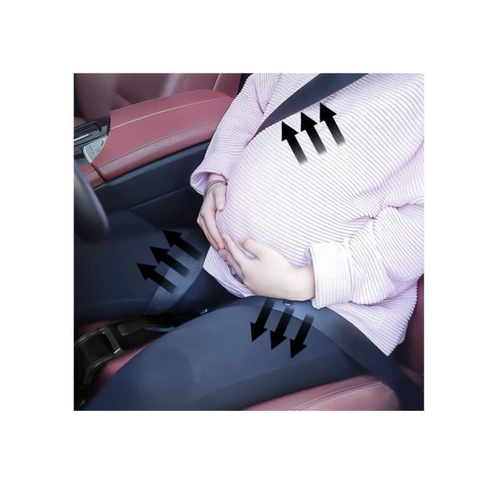 Ceinture de sécurité de grossesse, ceinture de grossesse pour voiture,  confort et sécurité pour les femmes enceintes ventre et protéger bébé à  naître : : Bébé et Puériculture