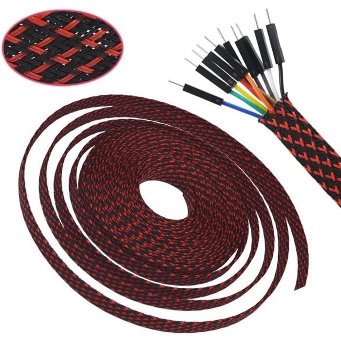 Gaine Tressée Extensible Pour Fils Et Câbles - Diamètre 3 Mm à 60 Mm, Gainage De Protection