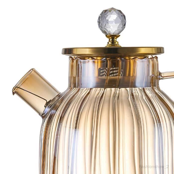 MAGICLULU Couvercle Transparent Pour Théière En Verre – Remplacement Étanchéité – Accessoire Bouilloire 1000 Ml