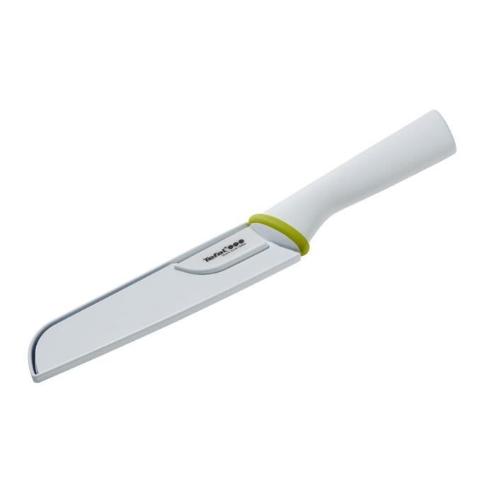 Tefal k15303 Ingenio Couteau en Céramique Blanc Économe blanc - Couteau -  Achat & prix