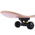 Skateboard 31''x8'' Planche à roulettes en érable Longboards avec ABEC-11rouement pour débutants Ados Filles Garçons 1-2