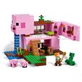 LEGO® Minecraft 21170 La Maison Cochon, Jouet de Construction, avec Figurine Creeper-2