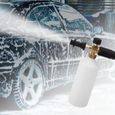 Pistolet de lavage de nettoyage de voiture à haute pression Jet Pulvérisateur bouteille de mousse de neige liquide d'entretien-2