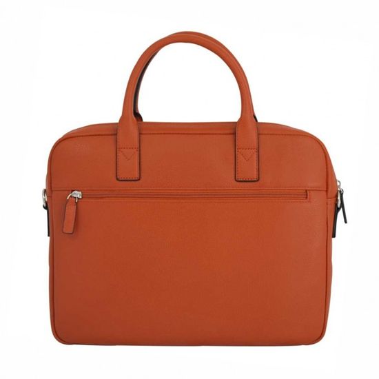 Cartable femme en cuir KATANA orange Cdiscount Bagagerie Maroquinerie