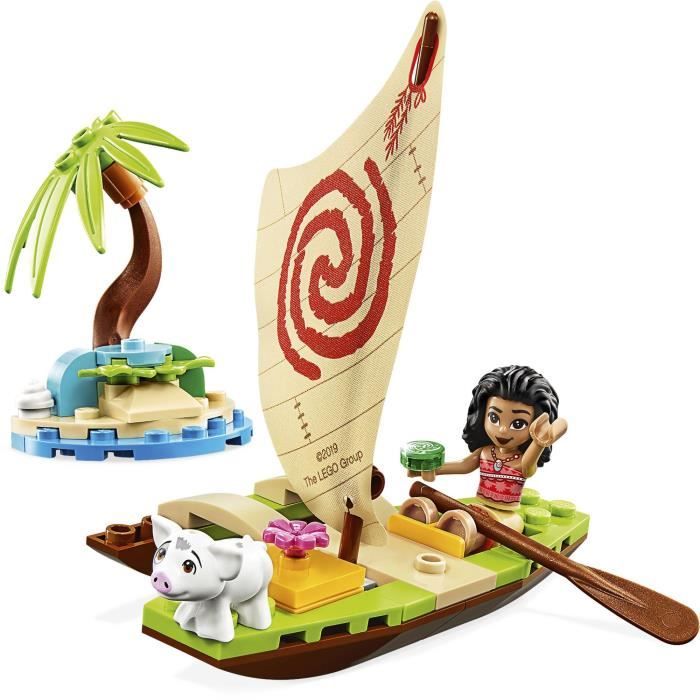 LEGO® Disney Princess™ 43170 - L'aventure en mer de Vaiana - Cdiscount Jeux  - Jouets
