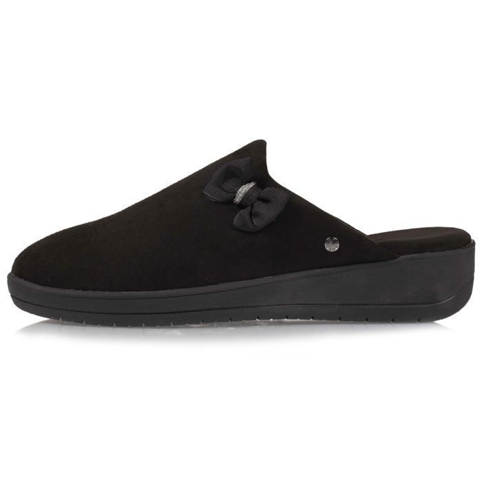 Petit Talon Compensé Chausson A Talon Isotoner Chaussons Petit