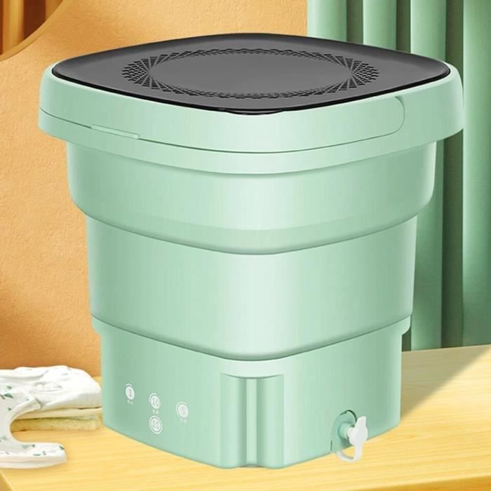 Lave-linge Portable 1L Pour Sous-vêtements – Mini Machine à Laver Rechargeable – Pour Voyage, Camping, Studio