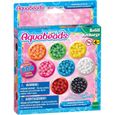 Aquabeads - Recharge perles classiques - 800 perles de 8 couleurs différentes-3