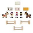 Figurines Mini Story - JANOD - Centre équestre - 12 pièces - Enfant - Mixte - A partir de 3 ans-3