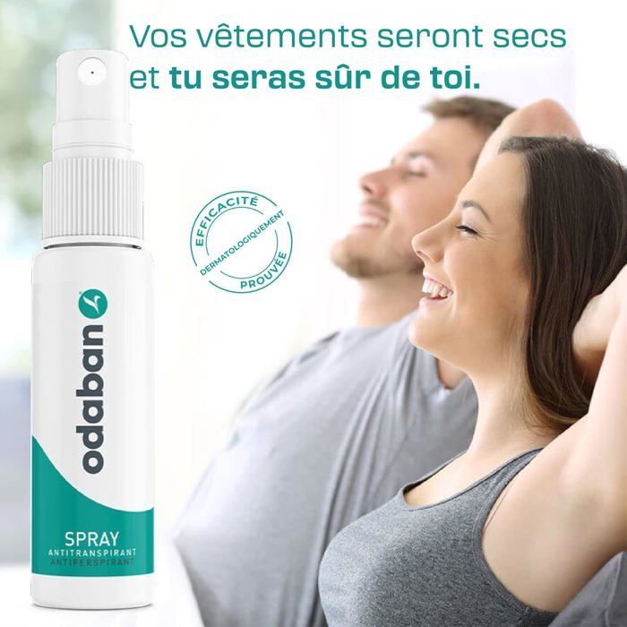 Déodorant contre la transpiration excessive pour femmes et hommes I Antitranspirant en cas d