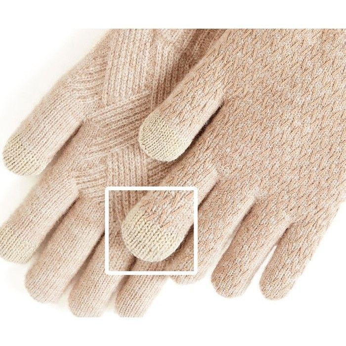 MAGISDU Gants Femme Chauds Hiver Thermiques - Doublure Polaire Laine Mérinos, Ecran Tactile, Double Couche Grip Elastique pour l'Extérieur