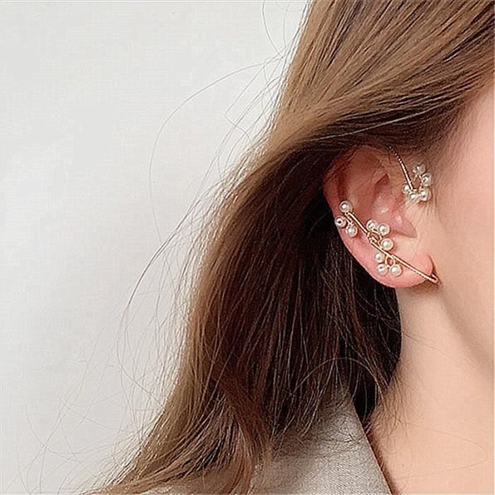 Acheter Bijoux fantaisie Double chaîne gland boucles d'oreilles pour femmes  nouveauté simplicité boucles d'oreilles couleur argent Design à la mode