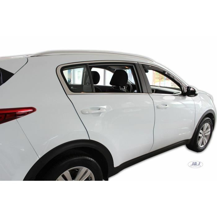 Déflecteurs De Vent Heko 2 Pièces Pour Kia Sportage QL / QLE 2016-2021 - Aérodynamiques Et Faciles à Poser