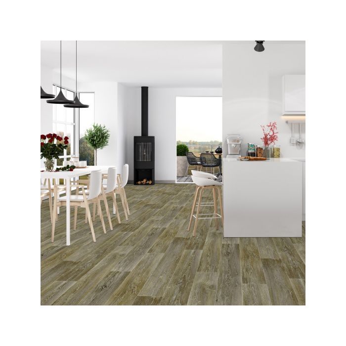 Sol vinyle effet parquet chêne scandinave vieilli - Rouleau de 3m x 4m ...