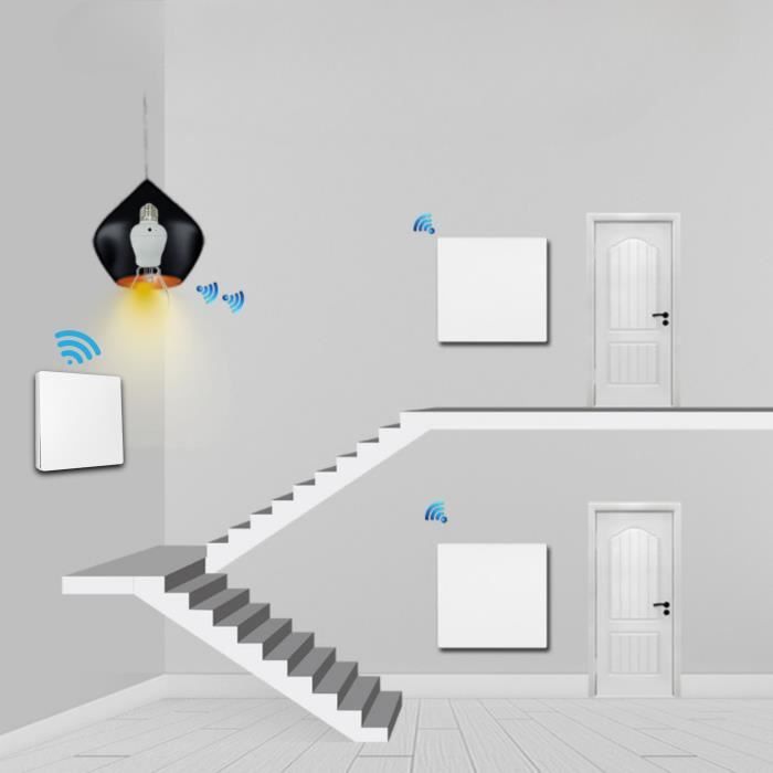 Interrupteur va et vient sans fil connecté