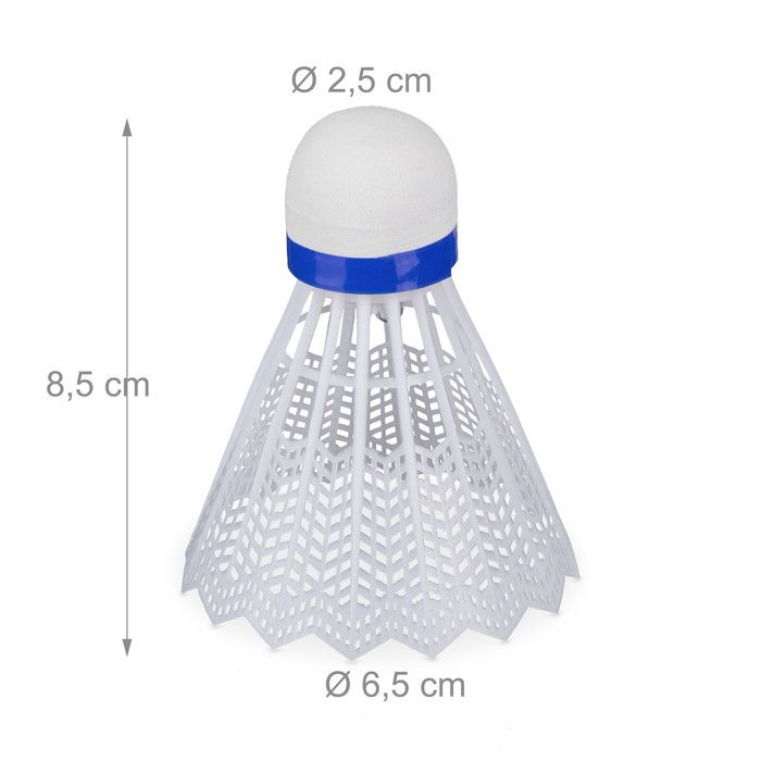 Volants De Badminton LED Doukesh - 6 Pièces Multicolores - Nylon Et Mousse - Pour Nuit, Intérieur/Extérieur