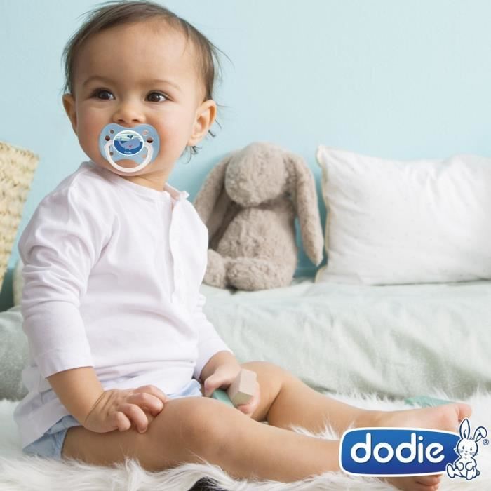 Dodie mam es8 - lot de 3 sucettes anatomique mickey - pour bébé +18 mois  DODIE Pas Cher 