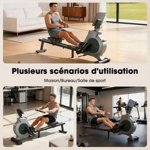 Manuel d'utilisation du rameur Dripex F203S