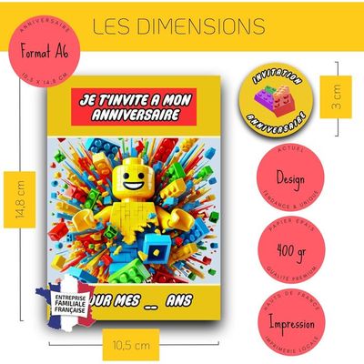 Carte Invitation Anniversaire Fille Garcon 12 Pièces, Colorée Invitation | Carton Invitation Anniversaire avec Enveloppes et Autocollants Ballons, Colorée Invitation AnnIversaire Enfant