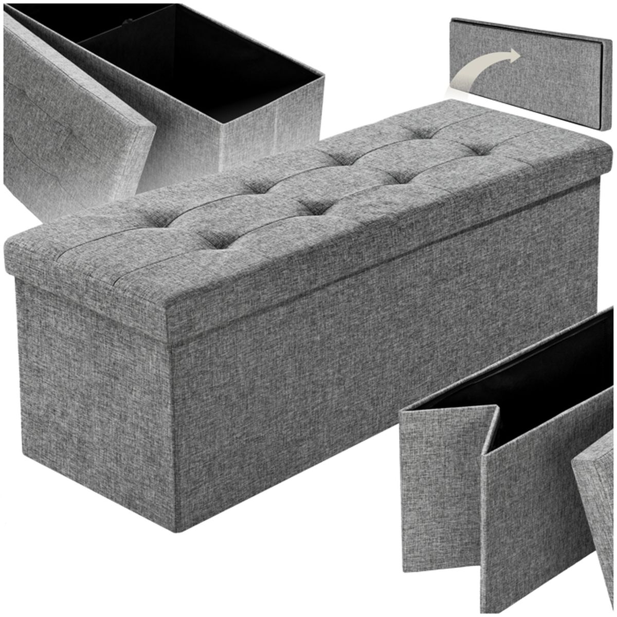 Hanper Canap/é en cuir 2 places moderne pour salon en cuir 120 x 62,5 x 63 cm Blanc